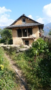 A typical house in Kotgaun